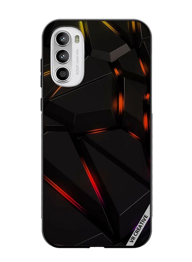 VR CREATIVE Protective Case Cover For Motorola Moto G82 Abstract Design Multicolour - Image 1