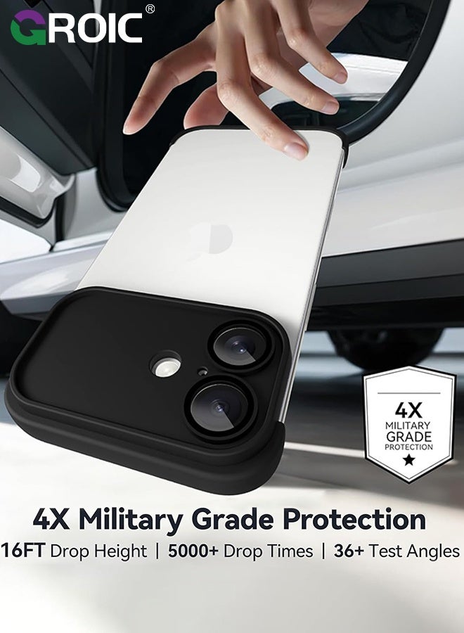 GROIC iPhone 17 Case Borderless Design Camera Lens Protection iPhone 17 Phone Shell,TPU Four Corner Fall Protection Shockproof iPhone 17 Case, Shockproof Bumper Cover for iPhone 17 6.3 inch - Image 5