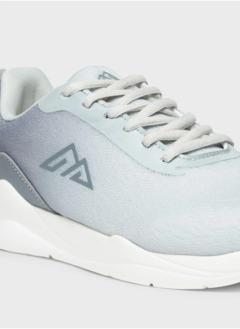 شو اكسبرس Lace Up Low Top Sneakers