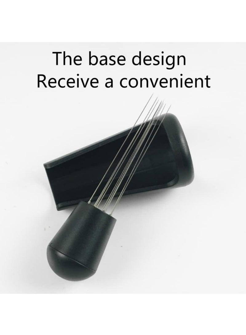 Oasisgalore Espresso Coffee Stirrer, Coffee Stirring WDT Tool, Needle Type Distributor(Black)  - Image 5
