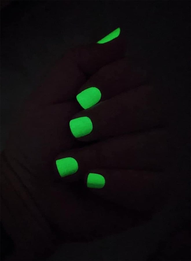 Color Street Glow Getter - Color Street Nail Strips - September 2021 Host Exclusive, Green, FDL035 - Image 4