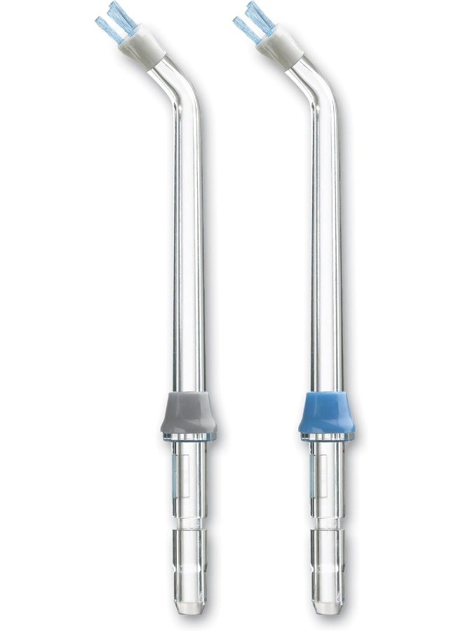Waterpik Genuine Plaque Seeker Replacement Tips, Water Flosser Tip Replacement, Basic, 2 Count (Pack of 1) - Image 1
