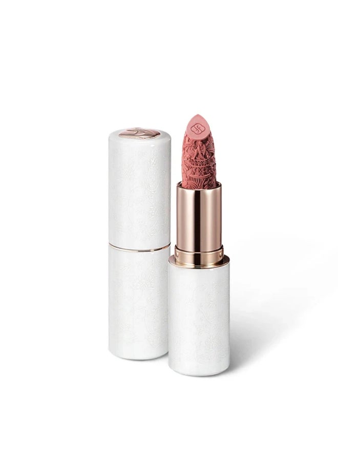 Florasis Blooming Rouge Porcelain Lipstick | M305 Burning Roses | 3.5 grams - Image 3
