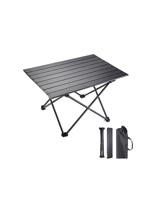 Beauenty طاولة تخييم خفيفة الوزن وقابلة للحمل، طاولة قابلة للطي مع حقيبة حمل، طاولة خارجية للطهي في الهواء الطلق، نزهة، سفر، شواء (صغيرة) - Image 2