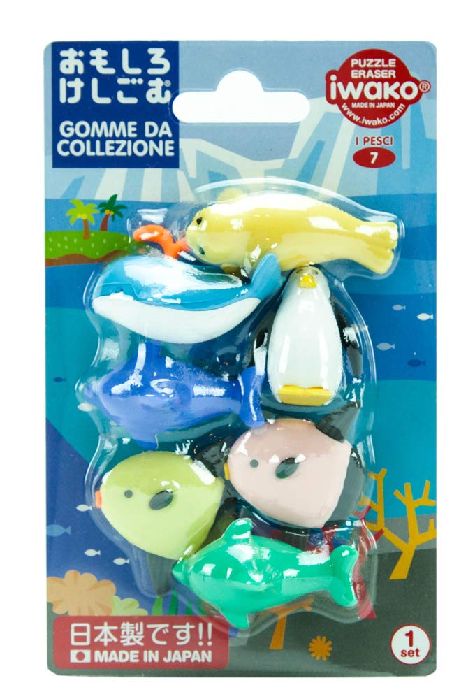 Iwako Japanese Eraser - Sea Life (38339) - Image 2