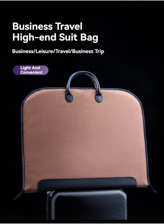 Generic Oxford Cloth Business Suit Bag  Travel And Storage Hang Bagging  Suit Jacket Dress Jacket  - Image 2