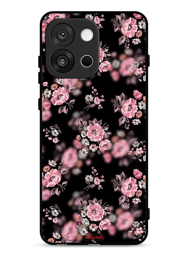 Tolwak OnePlus 13T Protective Case Cover Portrait Flowers Pattern - Image 1