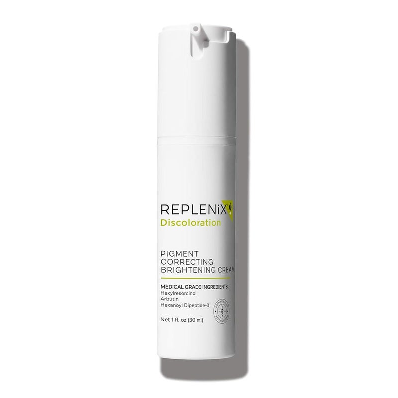 Replenix Pigment Correcting Brightening Cream MedicalGrade Hydrating Face Moisturizer for Skin Discoloration 1 oz