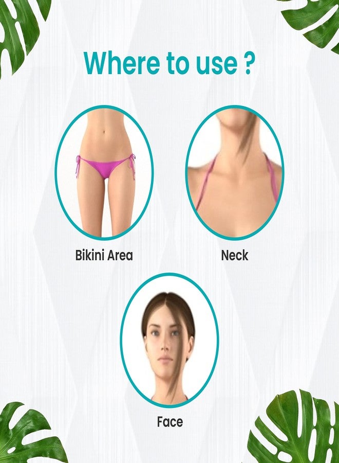 FemiSafe Reusable Facial Razor for Women Easy & Safe Painless Hair Removal | Pack of 3 Razors that Exfoliate skin |Hair Remover for Eyebrows, Upper Lip, Forehead, Peach Fuzz & Chin with Safety blades - Image 3