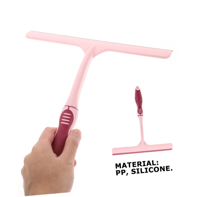 2pcs Glass Scraper Squeegees Window Cleaning Tool Streak Wiper Home Car Use Lightweight Comfortable - Image 5