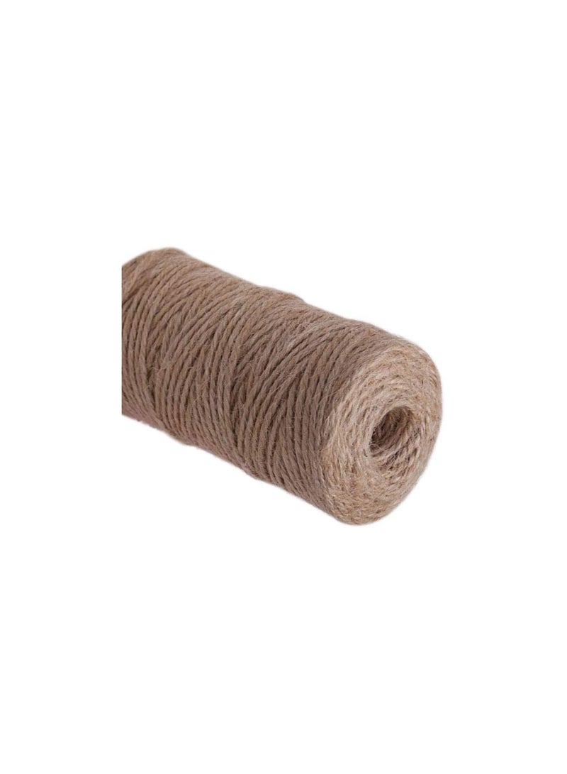 GGOOT 2mm 150M Length Natural Jute Twine Thick String 3Ply Rope DIY Arts Crafts Decoration Bundling - Image 3