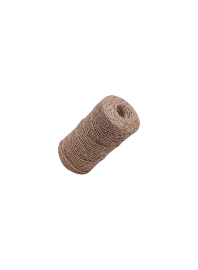GGOOT 2mm 150M Length Natural Jute Twine Thick String 3Ply Rope DIY Arts Crafts Decoration Bundling - Image 2
