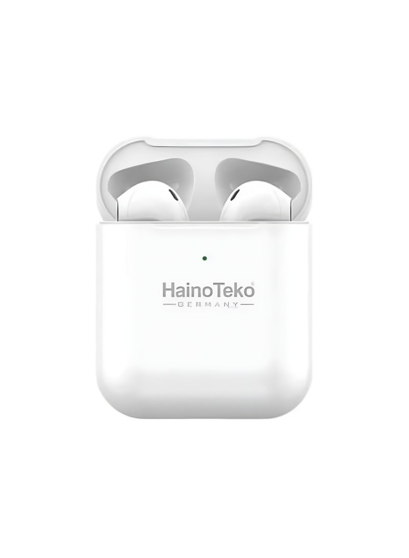 Haino Teko Air-2 Original Bluetooth Earbuds Compatible With Android & iOS With Free Silicon Cover - Image 2