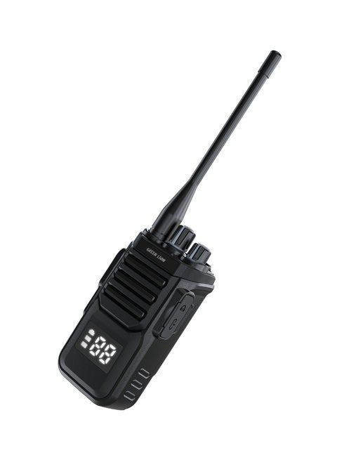 GPX700 Two-way radio with Scan Function and Volume Control Knob / Handheld radio / Portable radio / Radio transceiver / Wireless communicator / Clear Phosphor Display - Black
