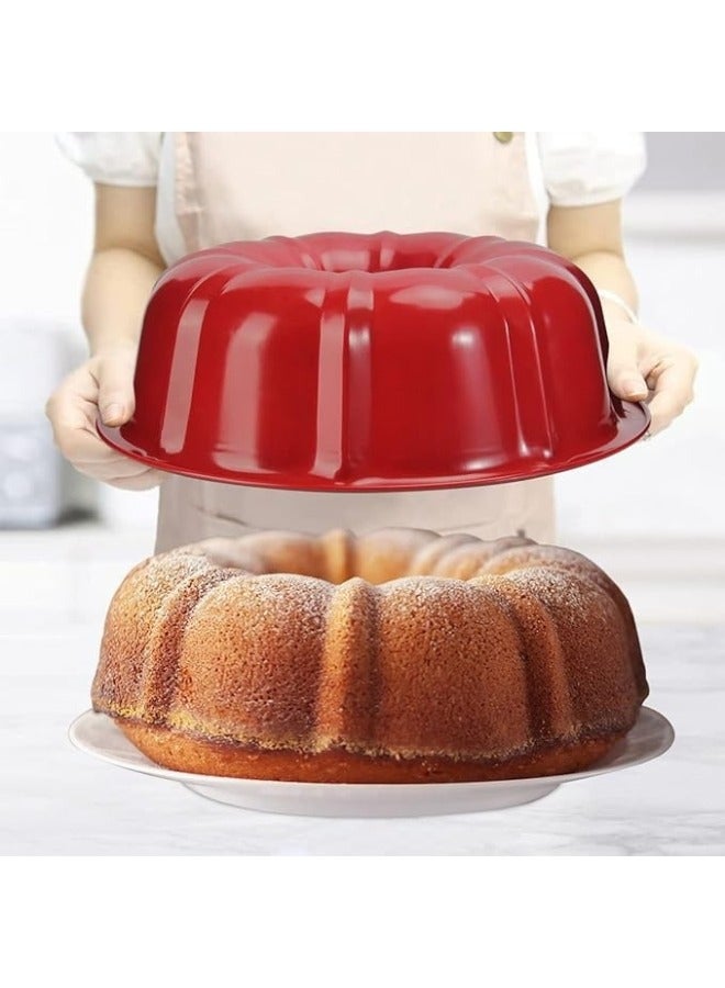 FALMER Round Cake Pan Non-Stick Baking Pan, Carbon Steel Ring Pan 24cm - Image 5