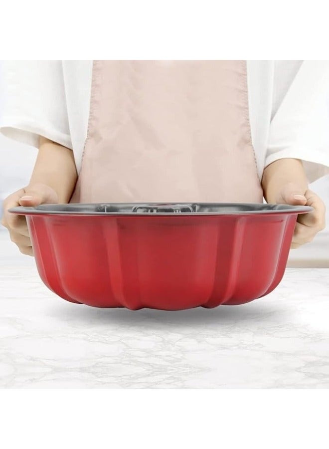 FALMER Round Cake Pan Non-Stick Baking Pan, Carbon Steel Ring Pan 24cm - Image 4