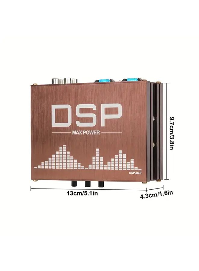 QMF-B145 4 Channel Car Amplifier 1500W High Power A/B Class Full Aluminum Body USB MP3 Support - Image 2