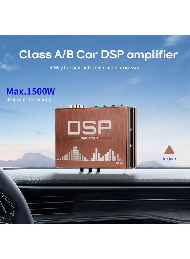 QMF-B145 4 Channel Car Amplifier 1500W High Power A/B Class Full Aluminum Body USB MP3 Support - Image 1