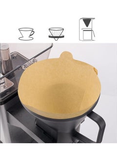 Generic 100-Piece Coffee Paper Filter Beige,Coffee Filter, Cone Coffee Filters, Pour Over Filters for V60 Coffee Dripper and Drip Coffee Maker,Used for 2-4 Cups, 100 Count, Disposable V02 Coffee Filters  - Image 4