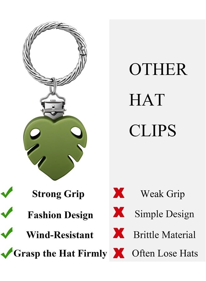 Generic Hat Clip - Hat Holder for Travel on Bag - Silicone Hands Free Hat Clip for Purse Luggage - Protect Hat from Falling - Image 3