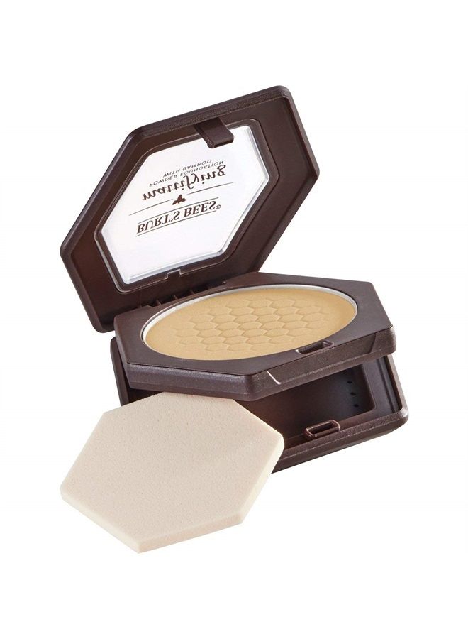 Burt's Bees 100% Natural Origin Mattifying Powder Foundation, Sand - 0.3 Ounce - Image 4