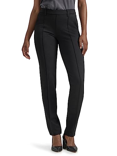 Lee Women's Ultra Lux Comfort Any Wear Straight Leg Pant Unionall Black 4 - Image 5