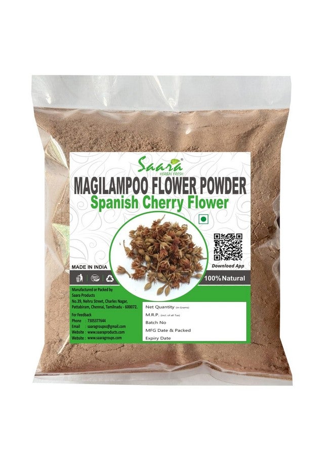 Saara مسحوق زهور ساارا العشبي الطازج، 100 جرام، الكرز الإسباني، ميموسوبس إلينجي، ماولساري، مسحوق زهور إيلانجي، 100 جرام - Image 1