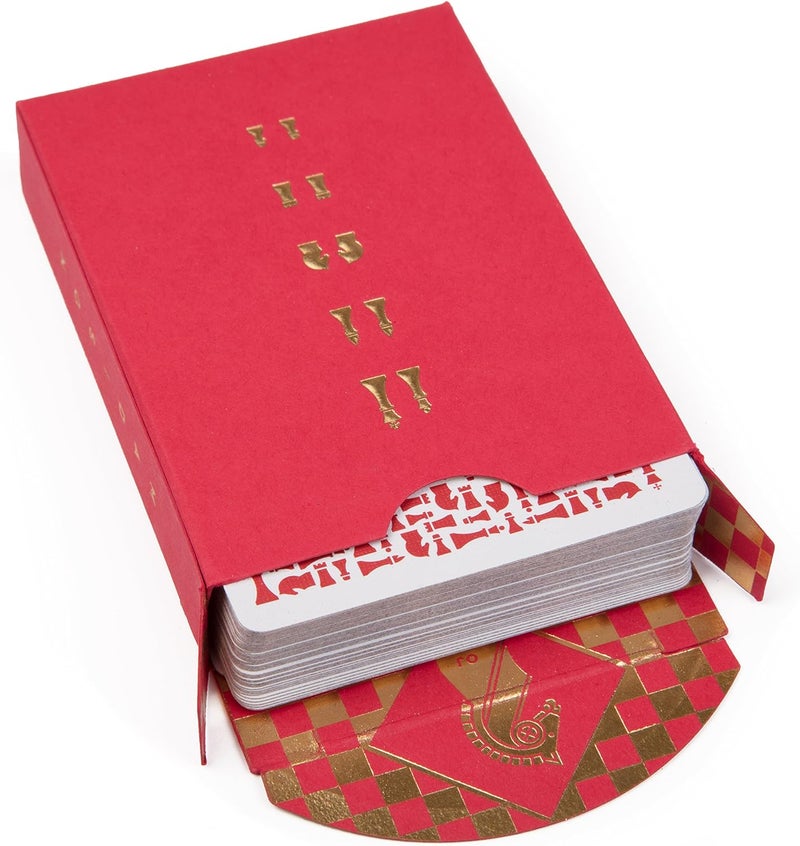 إلوجينيست مجموعة أوراق اللعب Red Knights من Ellusionist – ��ن تصميم دانيال ماديسون وكريس رامزي - قم بحركتك - Image 4