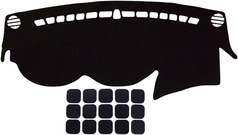 Wivplex Black Dashboard Cover for Hyundai Sonata Hybrid - Image 2