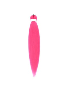 Arabest PVC low temperature flame retardant fluffy EZ Pull block large BRAID low temperature styling wig wholesale 26 inch 90Gez BRAID pink 