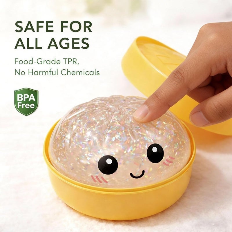 Glitter Dumpling Squishy, 2026 New Dumpling Squishy Mystery Box - Image 5