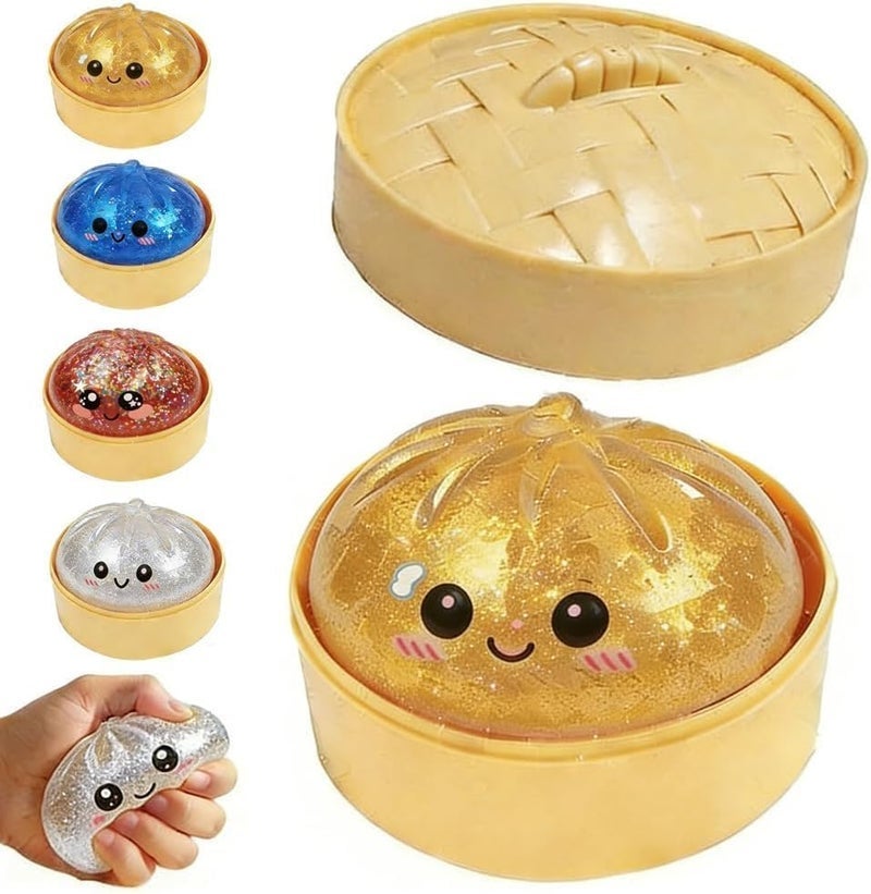Glitter Dumpling Squishy, 2026 New Dumpling Squishy Mystery Box - Image 2