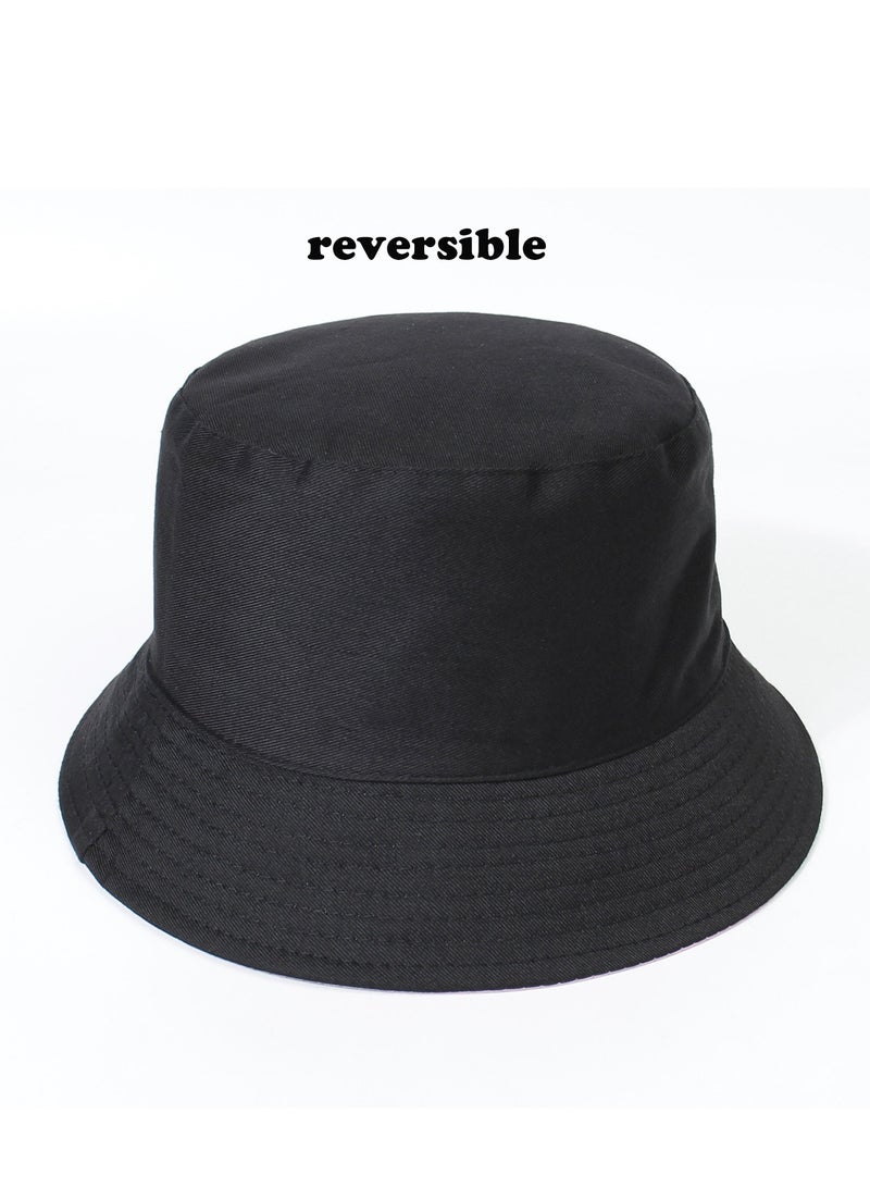 قبعة دلو لامعة للجنسين من جلد PU قبعة مطر مقاومة للماء قبعة صيد قبعة دلو قابلة للانعكاس قبعات شمسية قابلة للطي - Image 4