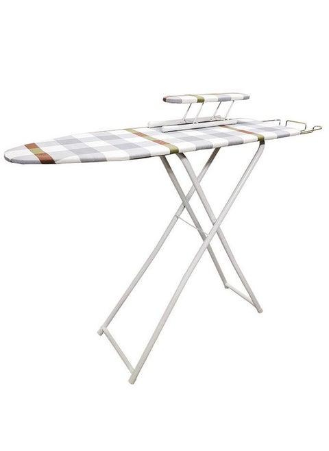 Ironing Board Portable Tabletop Ironing Board with Height Adjustable Small Sleeve Ironing Panel T-Leg Heat Resistant Pad for Home Foldable Ironing Board