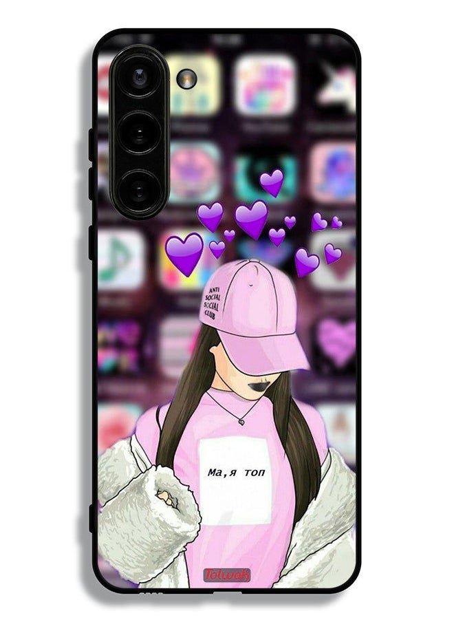 Tolwak - Samsung Galaxy S23 5G Protective Case Cover Anti Social Club - Image 1