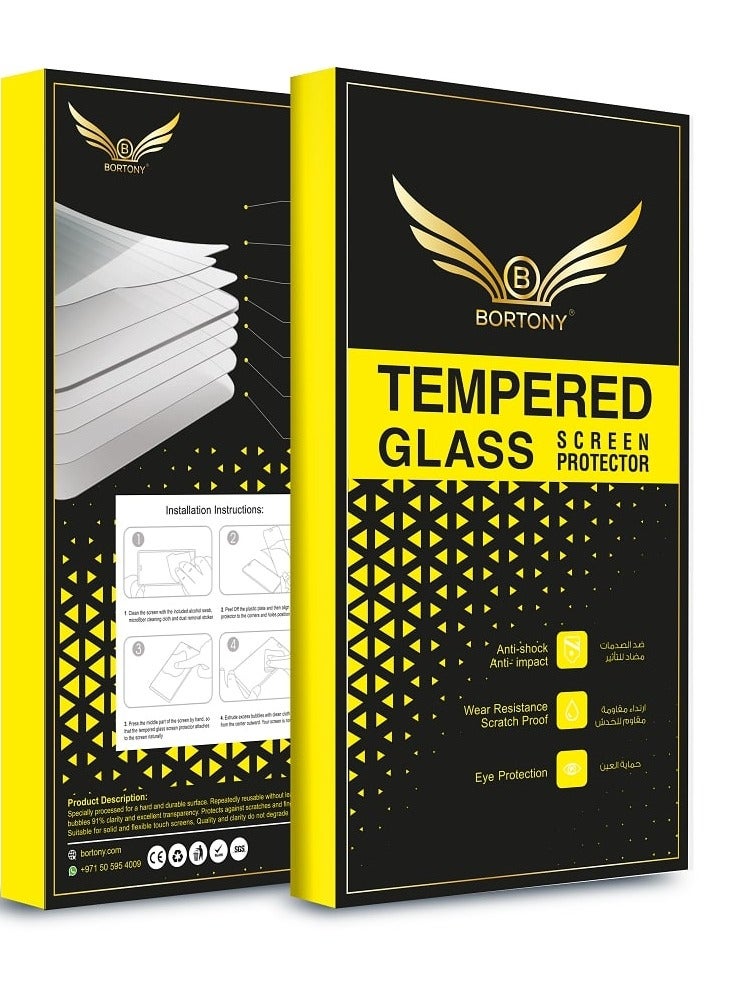 BORTONY Tempered Glass Screen Protector For Samsung Galaxy Note 9 - Image 2