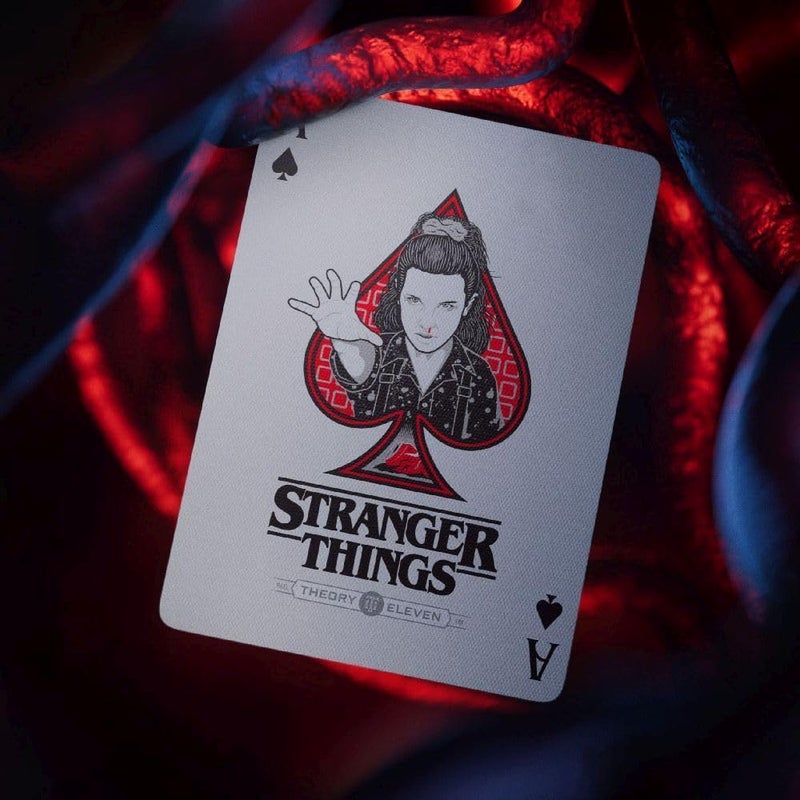 theory11 Stranger Things Premium Playing Cards, Poker Size Standard Index - Image 2