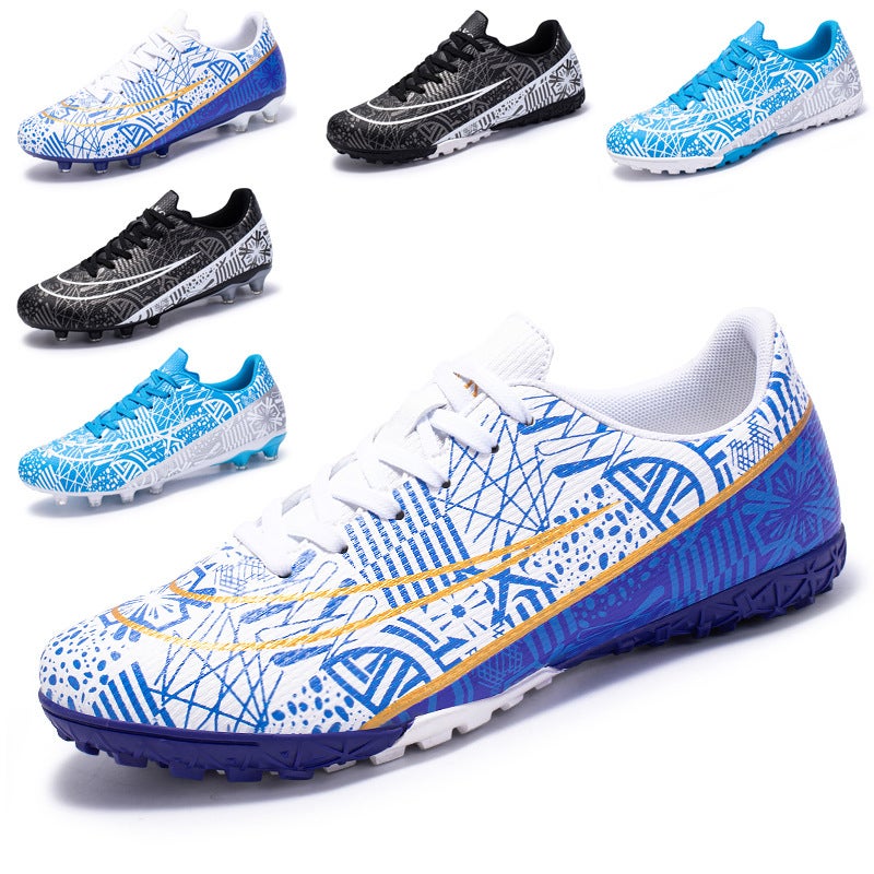 Autumn New Football Shoes Men'S Spikes Non-Slip Wear-Resistant Broken Nails Children'S Training Shoes A Generation Of Hair - Image 2