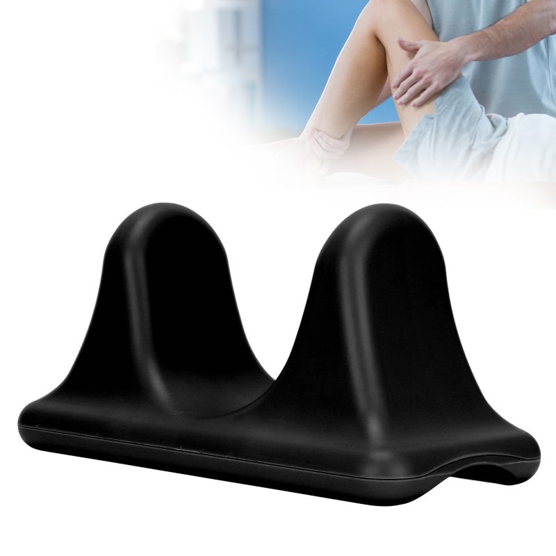 Psoas Muscle Massager Psoas Muscle Release and Deep Tissue Massage Tool for Hamstring Thigh Back CalveBlack - Image 2