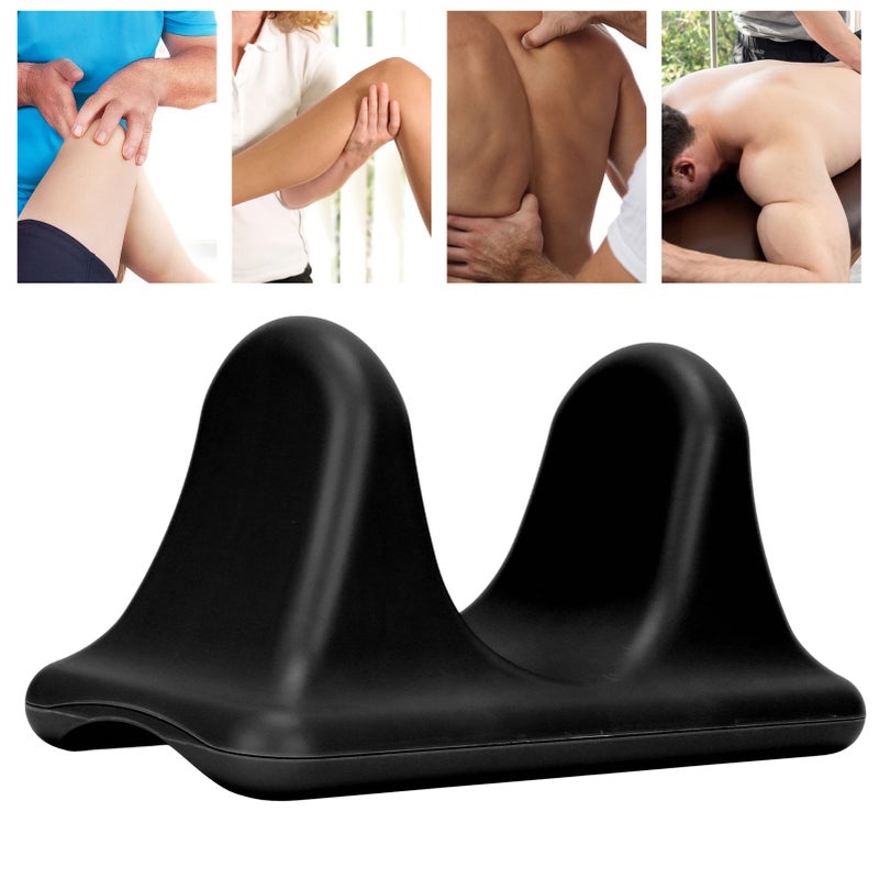 Psoas Muscle Massager Psoas Muscle Release and Deep Tissue Massage Tool for Hamstring Thigh Back CalveBlack - Image 1