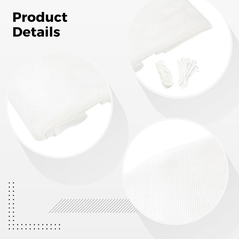 Staircase Netting, 118.1 in Protective Safety Net, Pet Guard Rail, Nylon - Image 5