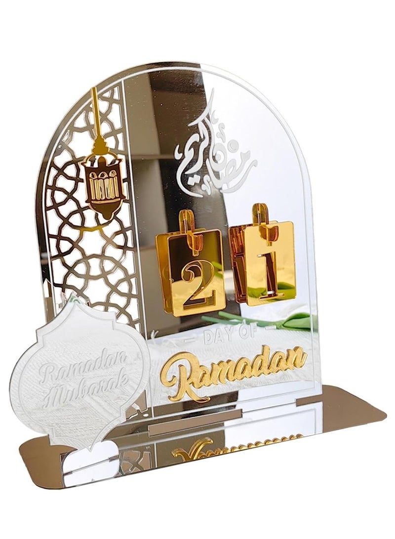 Muslim Ramadan Advent Calendar Ornament Table Centerpiece for Festival Party Style B Home and Garden Greeting Cards and Party Supply  Party Supplies Party Decorations - Image 1