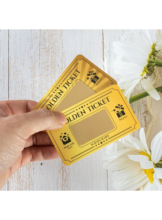 INKNOTE Golden Ticket Custom Scratch off Cards (golden) - Image 3