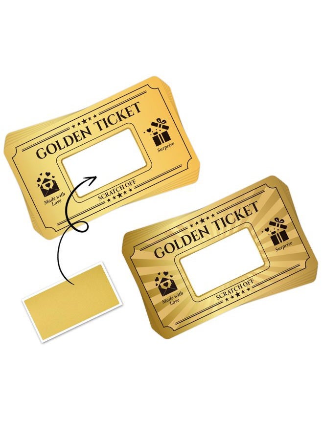 INKNOTE Golden Ticket Custom Scratch off Cards (golden) - Image 1
