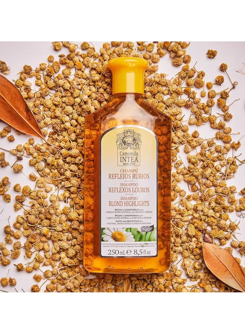 Intea Shampoo Chamomile for Blond Hair 250ml - Image 4