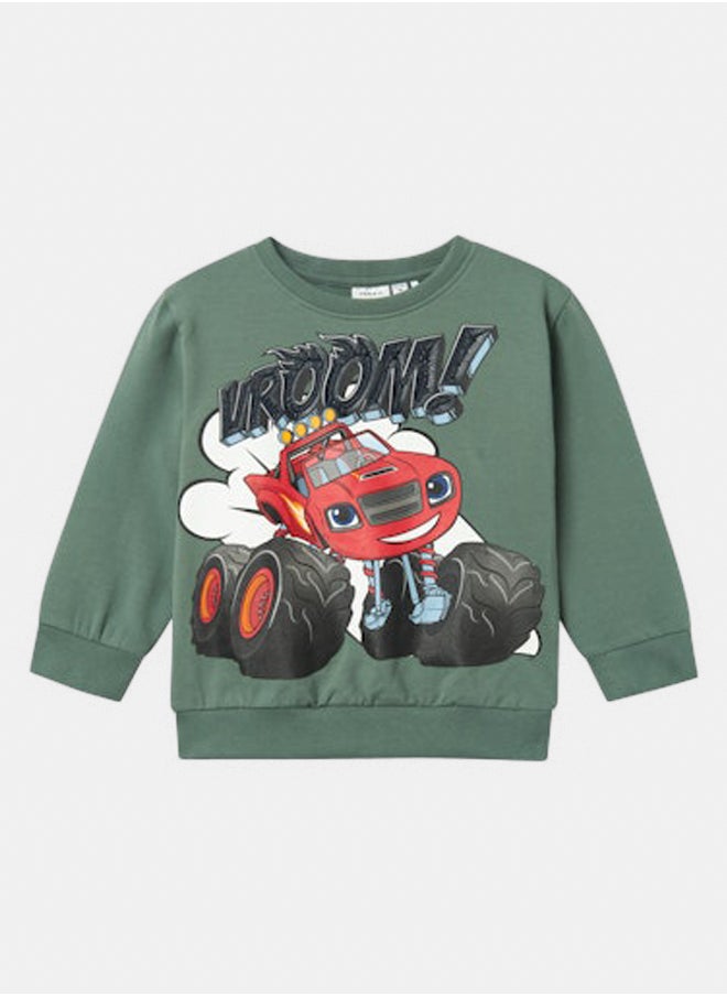 NAME IT name it Boys Omas Blaze Sweatshirt  - Image 1