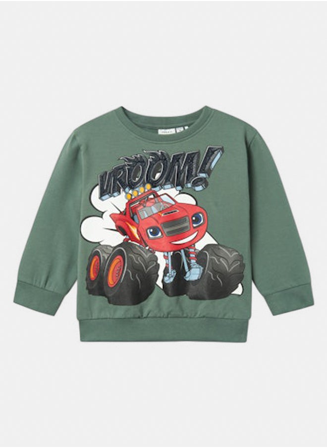NAME IT name it Boys Omas Blaze Sweatshirt  - Image 4