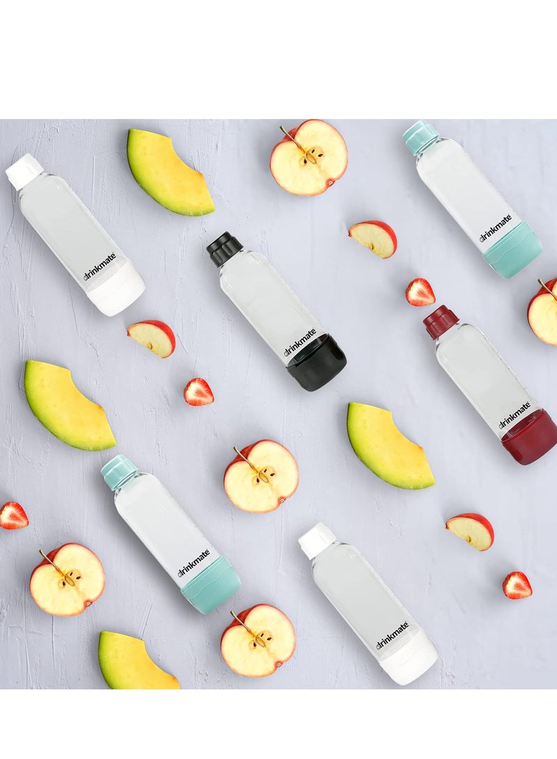 bubble-bro DrinkMate Carbonation Bottles (2 Pack) (1L, White) - Image 3