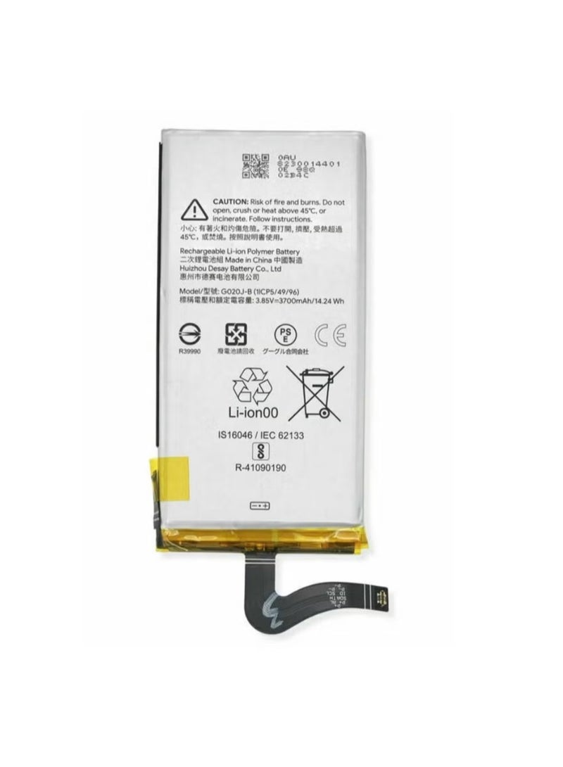 Replacement Battery for Google Pixel 4 – 2800mAh Li-ion Battery – High-Quality Replacement, Long-Lasting Power, Easy Installation, Compatible with Google Pixel 4 (G020I), Restore Battery Life, Reliable Performance