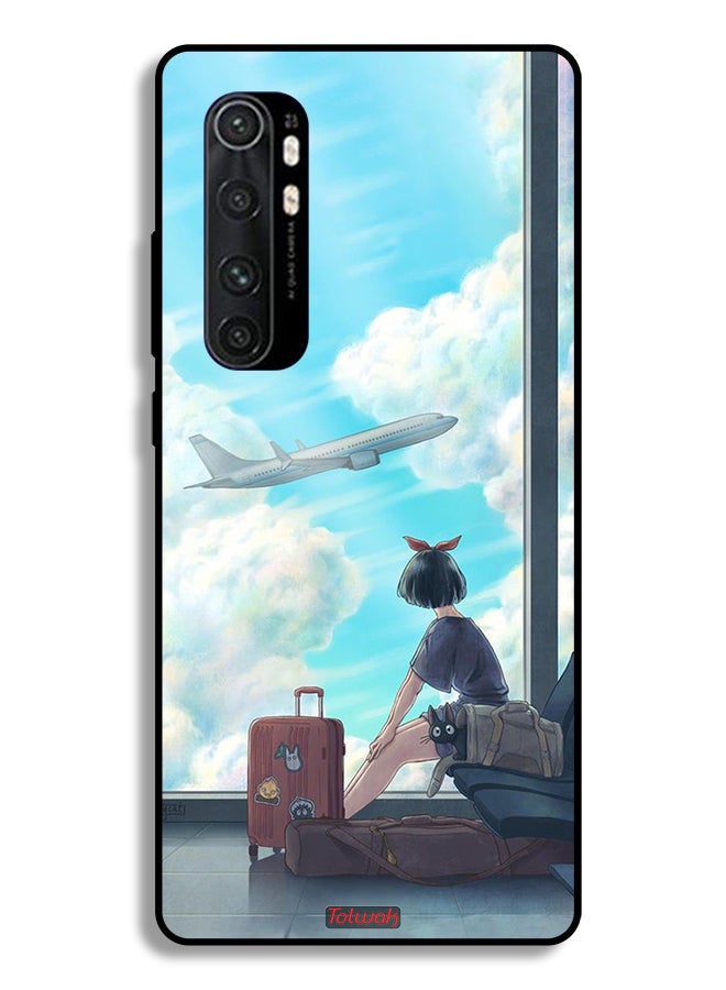 Tolwak Xiaomi Mi Note 10 Lite Protective Case Cover Travel Art - Image 2